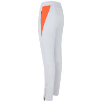 Cruyff Icon Trainingsbroek Kids Lichtgrijs Oranje