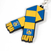 KVC Westerlo Sleutelhanger Sjaal Geel Blauw