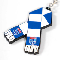 PEC Zwolle Sleutelhanger Sjaal Wit Blauw
