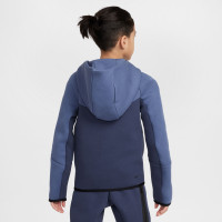 Nike Tech Fleece Sportswear Vest Kids Blauw Donkerblauw Zwart