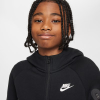 Nike Tech Fleece Sportswear Trainingspak Kids Zwart Grijs Wit
