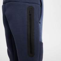 Nike Tech Fleece Sportswear Joggingbroek Kids Blauw Donkerblauw Zwart