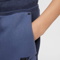 Nike Tech Fleece Sportswear Joggingbroek Kids Blauw Donkerblauw Zwart