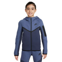 Nike Tech Fleece Sportswear Vest Kids Blauw Donkerblauw Zwart
