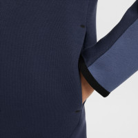 Nike Tech Fleece Sportswear Vest Kids Blauw Donkerblauw Zwart