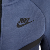 Nike Tech Fleece Sportswear Vest Kids Blauw Donkerblauw Zwart