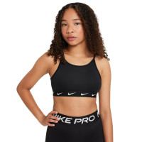 Nike One Brassière de Sport Filles Noir Blanc