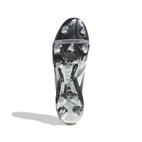 adidas Predator Bellingham Elite FT Gras Voetbalschoenen (FG) Zilver Rood Wit