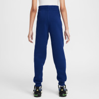 Nike Kylian Mbappé Club Fleece Joggingbroek Kids Donkerblauw Paars Goud