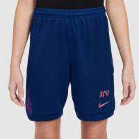 Ensemble d'entraînement Nike Kylian Mbappé Academy 25 2025-2026 pour Enfants Bleu Foncé Doré
