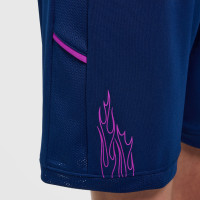 Ensemble d'entraînement Nike Kylian Mbappé Academy 25 2025-2026 pour Enfants Bleu Foncé Doré