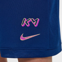 Ensemble d'entraînement Nike Kylian Mbappé Academy 25 2025-2026 pour Enfants Bleu Foncé Doré