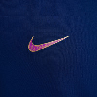 Ensemble d'entraînement Nike Kylian Mbappé Academy 25 2025-2026 pour Enfants Bleu Foncé Doré