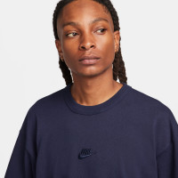 Nike Sportswear Premium Essentials T-Shirt Bleu Foncé