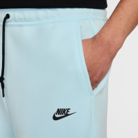 Nike Tech Fleece Sportswear Short Bleu Clair Noir