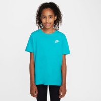 Nike Sportswear Club Ensemble d'Été Enfants Turquoise Blanc