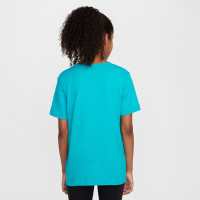 Nike Sportswear Club Ensemble d'Été Enfants Turquoise Blanc