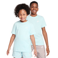T-shirt Nike Sportswear pour Enfants Bleu Clair