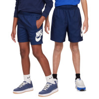 Nike Sportswear Club Ensemble d'Été Enfants Bleu Foncé Blanc