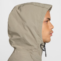 Nike Tech Sportswear Survêtement Coupe-Vent Full-Zip Woven Marron Clair Vert-Gris Noir