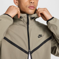 Nike Tech Sportswear Coupe-Vent Gris-Vert Noir