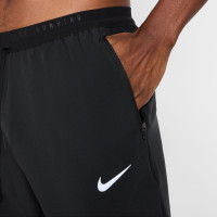 Nike Stride Trainingspak Full-Zip Zwart Zilver