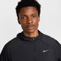 Nike Stride Trainingspak Full-Zip Zwart Zilver