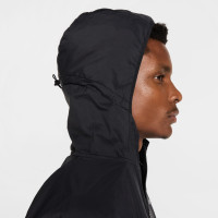 Nike Stride Trainingspak Full-Zip Zwart Zilver