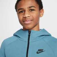 Nike Tech Fleece Sportswear Vest Kids Turquoise Lichtblauw Zwart