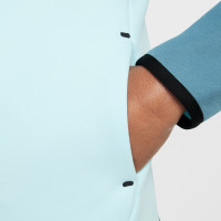 Nike Tech Fleece Sportswear Vest Kids Turquoise Lichtblauw Zwart