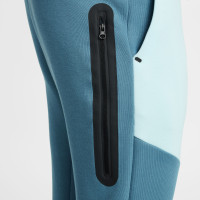 Nike Tech Fleece Sportswear Joggingbroek Kids Turquoise Lichtblauw Zwart