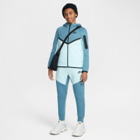 Nike Tech Fleece Sportswear Joggingbroek Kids Turquoise Lichtblauw Zwart