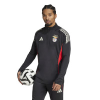 adidas Benfica Haut d'Entraînement 1/4-Zip 2025-2026 Rouge Blanc Noir