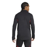 adidas Benfica Haut d'Entraînement 1/4-Zip 2025-2026 Rouge Blanc Noir