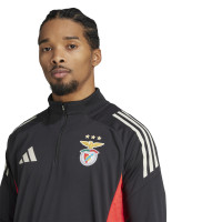 adidas Benfica Haut d'Entraînement 1/4-Zip 2025-2026 Rouge Blanc Noir