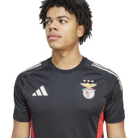 adidas Benfica Maillot d'Entraînement 2025-2026 Noir Blanc Rouge