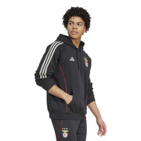adidas Benfica Sweat à Capuche 2025-2026 Noir Blanc Rouge