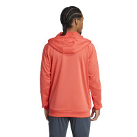 adidas Bayern München Track Trainingspak 1/4-Zip Hooded 2025-2026 Oranje Donkergrijs