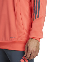adidas Bayern München Track Hoodie 2025-2026 Oranje Donkergrijs