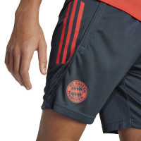 adidas Bayern München Trainingsbroekje 2025-2026 Kids Donkergrijs Oranje