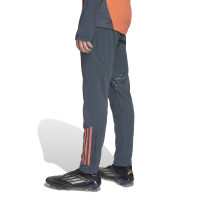 adidas Bayern München Trainingspak 1/4-Zip 2025-2026 Kids Oranje Donkerblauw
