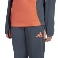 adidas Bayern München Trainingspak 1/4-Zip 2025-2026 Kids Oranje Donkerblauw