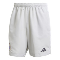 adidas Real Madrid Urban Purist Broekje 2025-2026 Lichtgrijs Wit Zwart