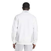 adidas Real Madrid Urban Purist Trainingspak Full-Zip 2025-2026 Wit Lichtgrijs Zwart
