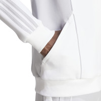 adidas Real Madrid Urban Purist Veste d'Entraînement 2025-2026 Blanc Gris Clair Noir