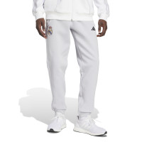 adidas Real Madrid Urban Purist Survêtement Jogging Hooded 2025-2026 Gris Clair Blanc Noir