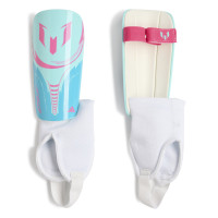 adidas Messi Match Protège-Tibias Enfants Turquoise Bleu Rose