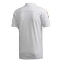 adidas Real Madrid Polo 2019-2020 Wit Goud