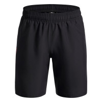 Pantalon d'entraînement Under Armour Tech Woven Wordmark pour Enfants, noir