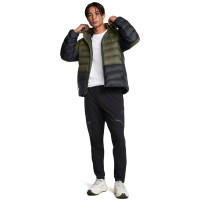 Veste à capuche Under Armour Legend en duvet vert foncé noir
